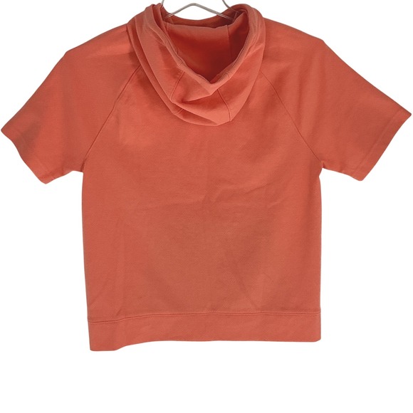 SET of 2 Old Navy Active Dynamic Fleece Short Sleeve Hoodie Sweatshirt Women's S - Picture 4 of 15